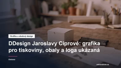 Grafička Jaroslava Ciprová, značka DDesign v Ostravě