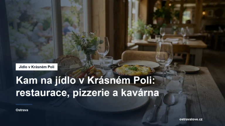 Prostřený stůl v restauraci s domácím jídlem