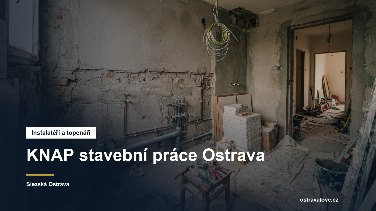 Rekonstrukce bytového jádra v panelovém domě