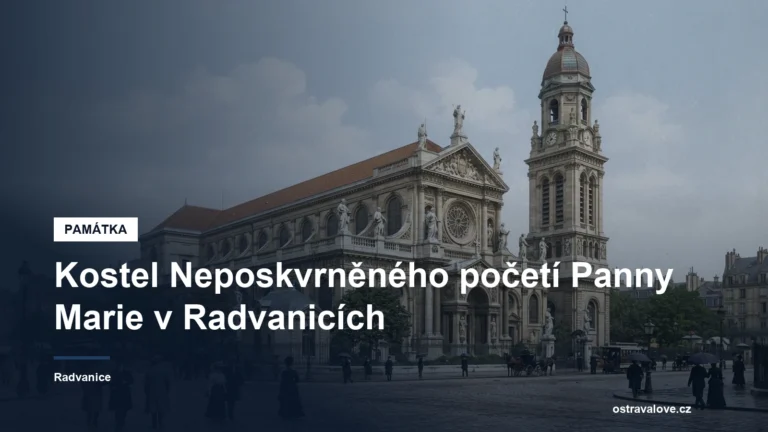 Novorenesanční kostel Neposkvrněného početí Panny Marie z let 1904 až 1907