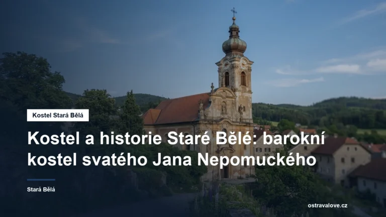 Barokní vesnický kostel s věží