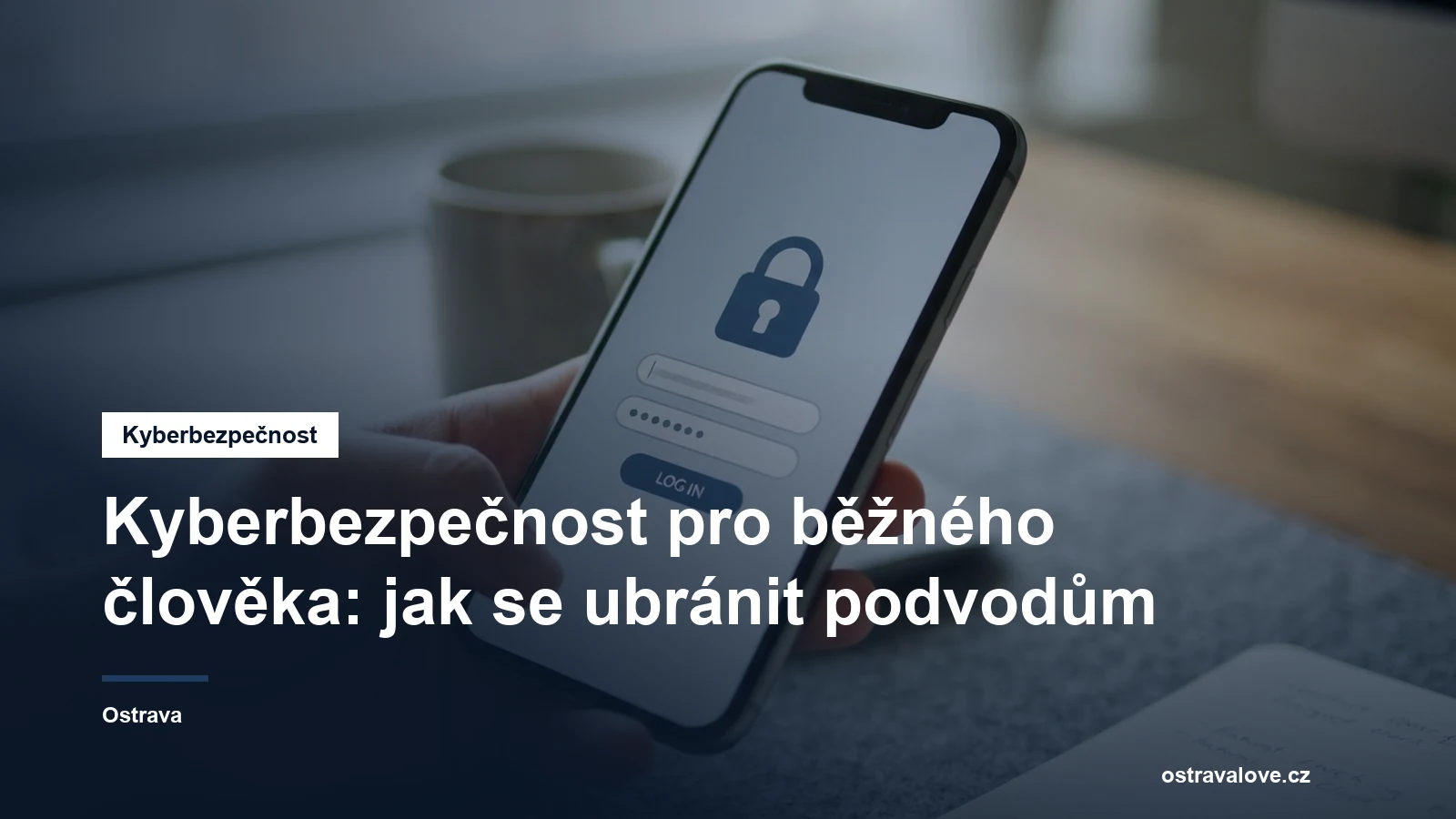 Zámek a přihlašovací pole na obrazovce telefonu