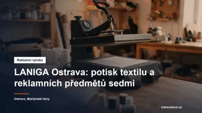 Potisk textilu a reklamních předmětů v Ostravě