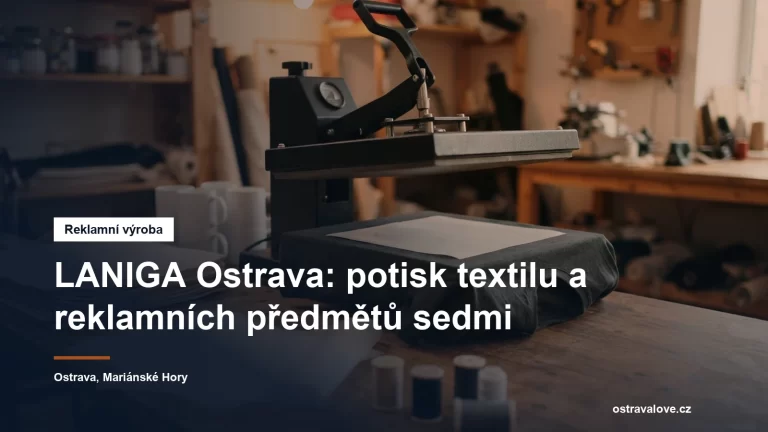 Potisk textilu a reklamních předmětů v Ostravě