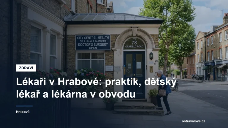 Ordinace lékaře v Hrabové