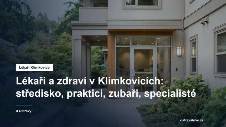 Vstup do budovy zdravotního střediska