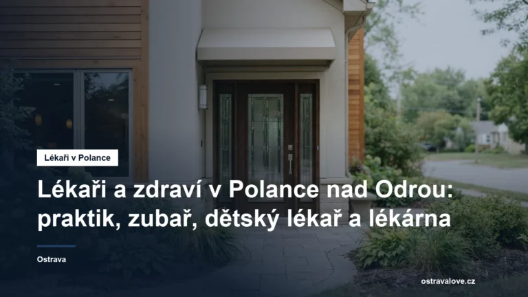 Vstup do ordinace praktického lékaře
