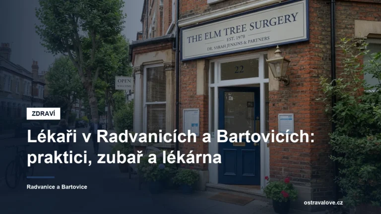 Ordinace lékaře v Radvanicích