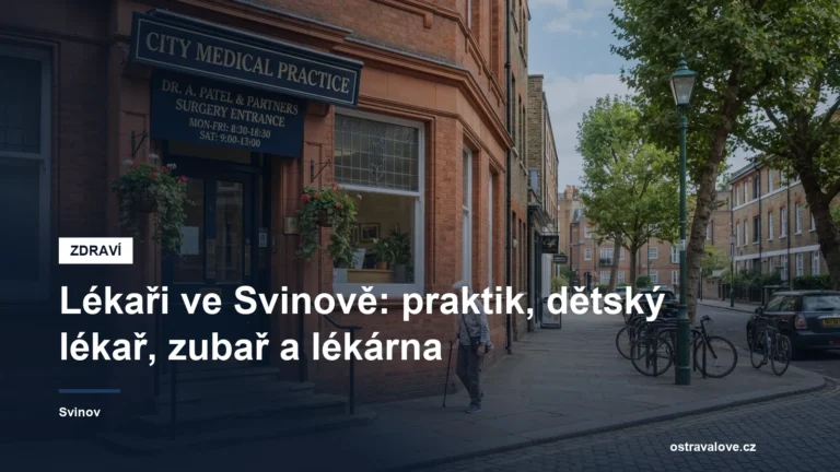 Ordinace lékaře ve Svinově