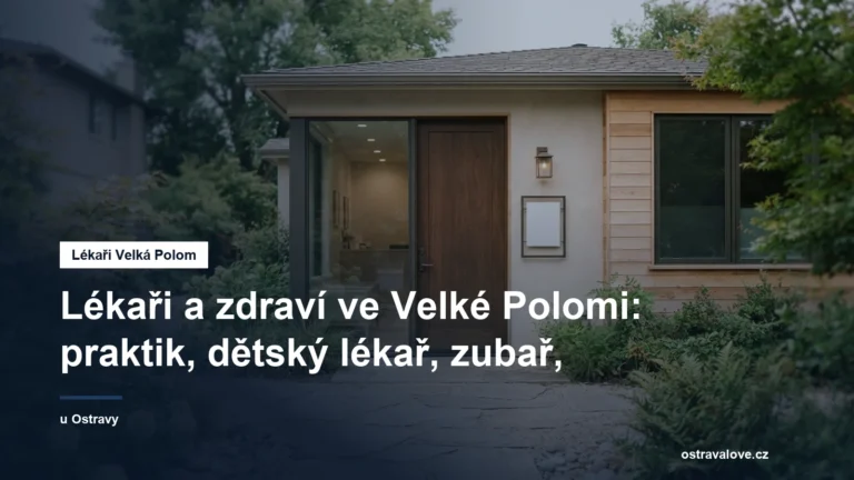Vstup do lékařské ordinace