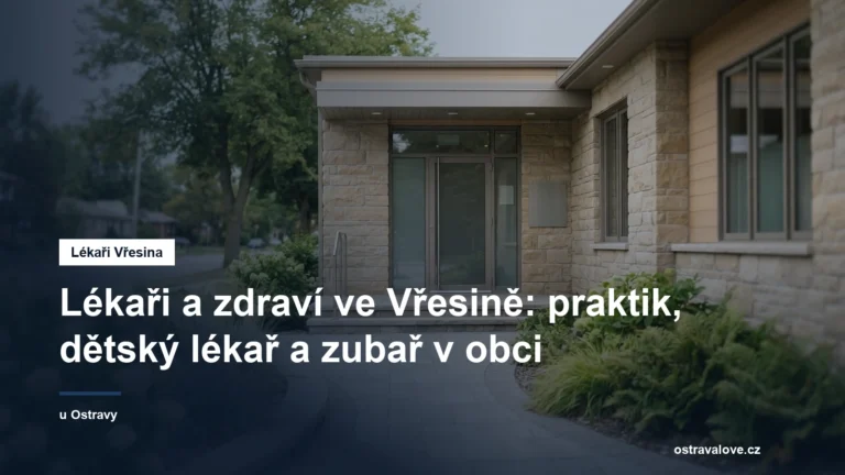Vstup do lékařské ordinace