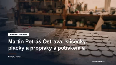 Výroba reklamních klíčenek a odznáčků s potiskem v Ostravě
