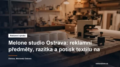 Potisk reklamních předmětů a výroba razítek v Ostravě