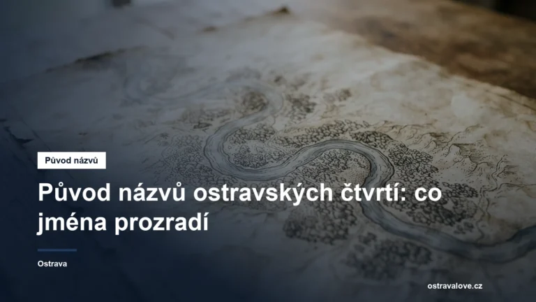 Stará mapa krajiny s řekou a lesy