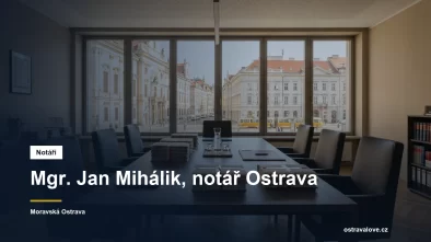 Moderní notářská kancelář na třídě 28. října v Ostravě
