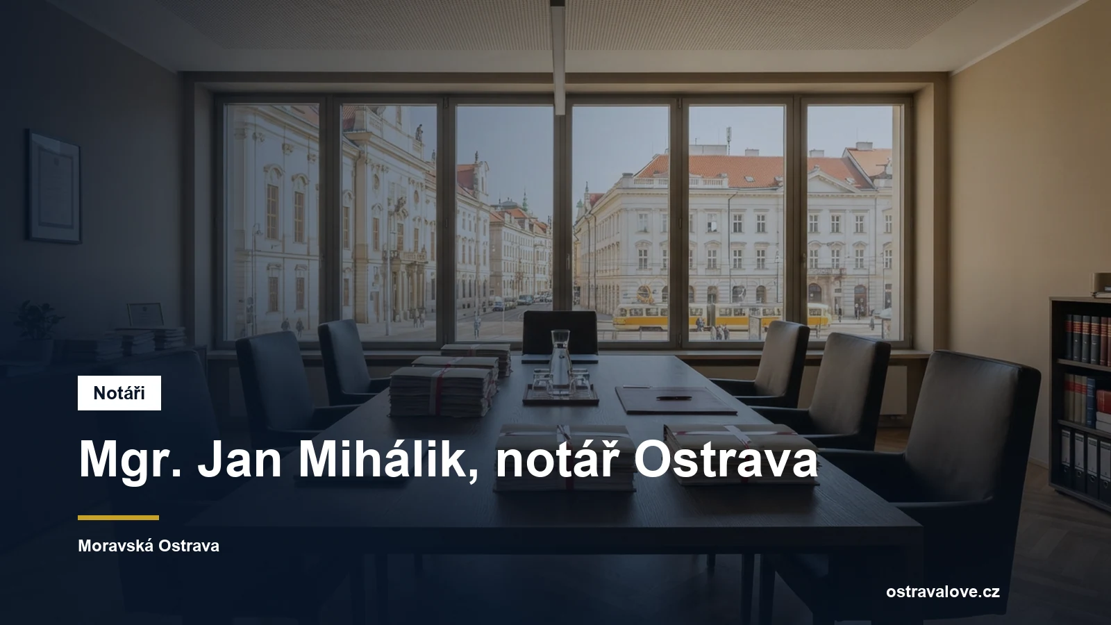 Moderní notářská kancelář na třídě 28. října v Ostravě