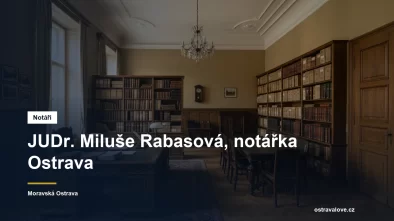 Notářská kancelář v budově Na Hradbách v Ostravě