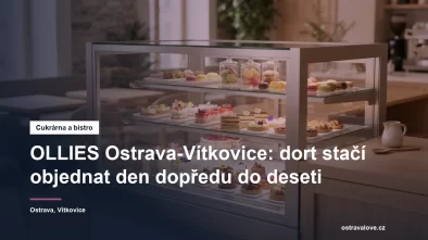 Cukrárna Ollies v Ostravě-Vítkovicích