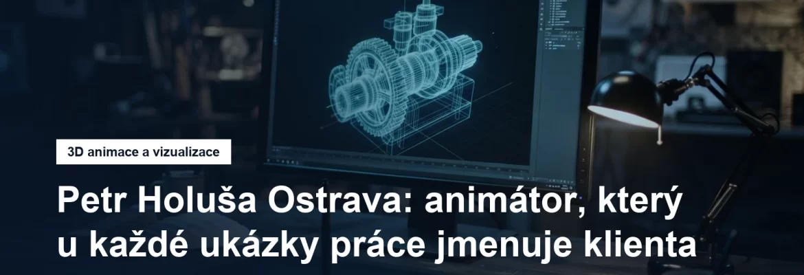 Petr Holuša, grafik a animátor na volné noze v Moravské Ostravě