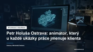 Petr Holuša, grafik a animátor na volné noze v Moravské Ostravě