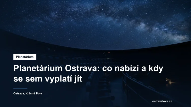 Kopule planetária s projekcí hvězdné oblohy
