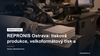 Tisková produkce a velkoformátový tisk v Ostravě