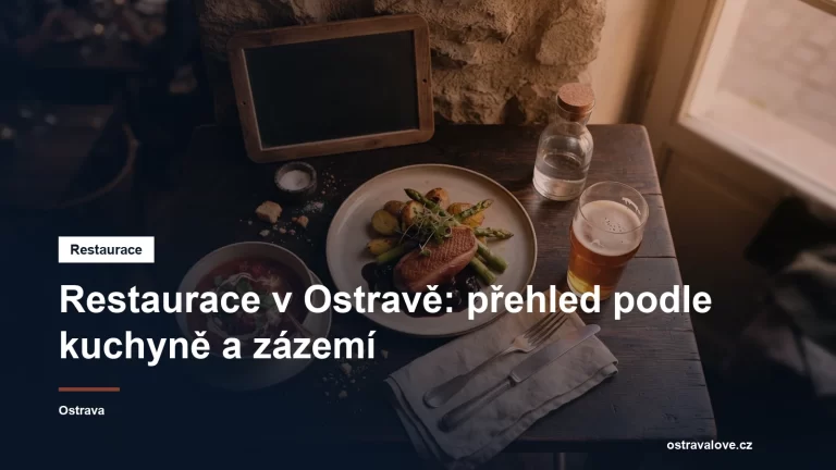 Rozcestník ostravských restaurací na ostravalove.cz