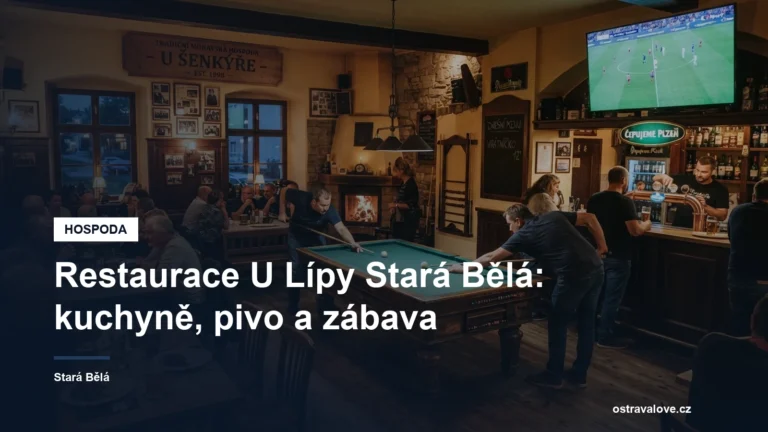 Restaurace U Lípy ve Staré Bělé