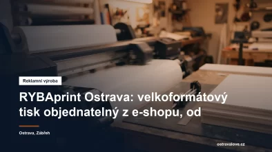 Velkoformátový tisk a samolepicí fólie v Ostravě