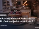 Cukrárna Sladký časy na pěší zóně v Moravské Ostravě