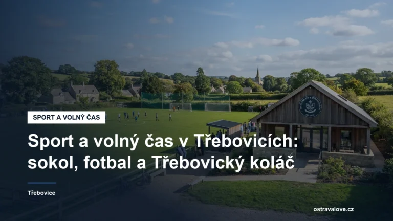 Sportovní zázemí a spolkový život v Třebovicích