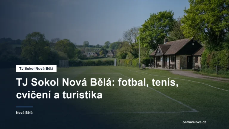 Sportovní areál s hřištěm a zázemím