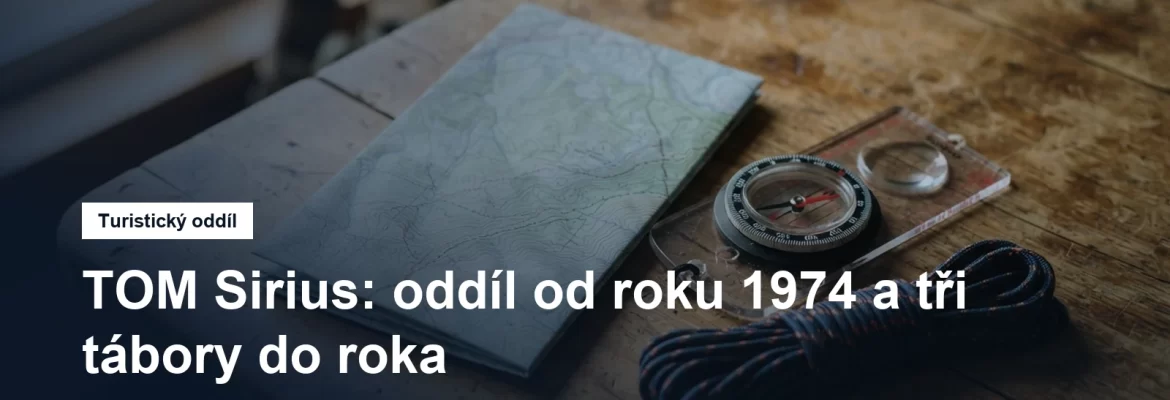 Mapa, buzola a svinuté lano na stole