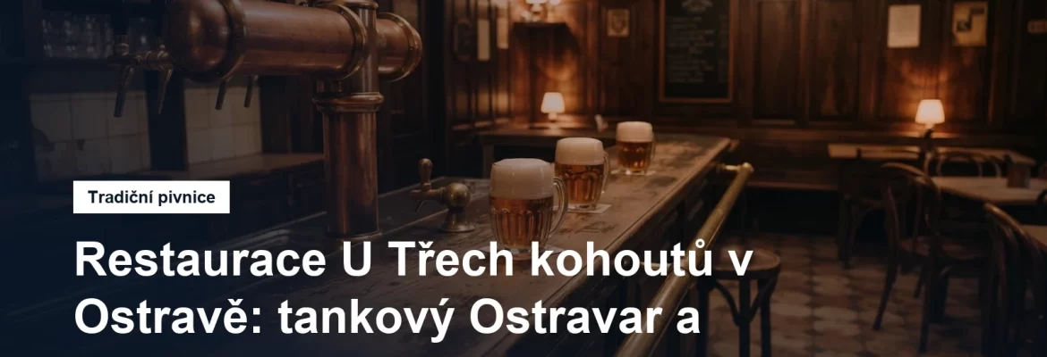 Výčep tradiční pivnice s pivními sklenicemi a dřevěným obložením