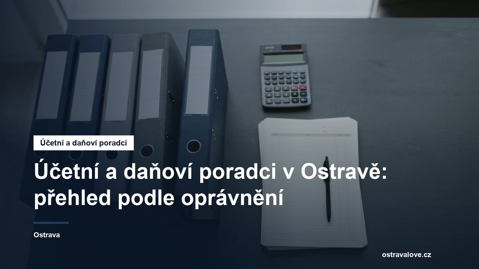 Rozcestník ostravských účetních kanceláří na ostravalove.cz