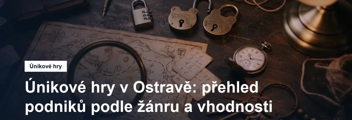 Rozcestník ostravských únikových her na ostravalove.cz