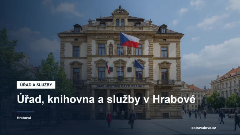 Budova úřadu městského obvodu Hrabová