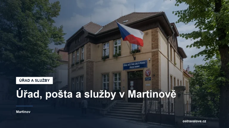 Budova úřadu městského obvodu Martinov