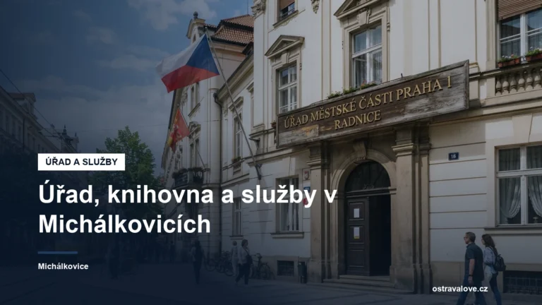Budova úřadu městského obvodu Michálkovice