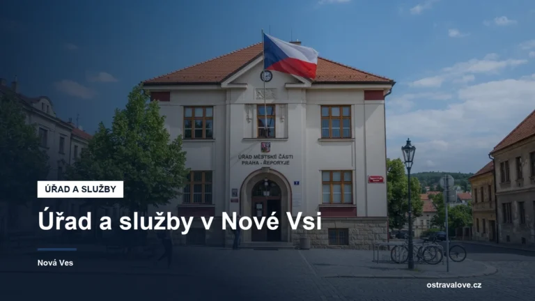 Budova úřadu městského obvodu Nová Ves