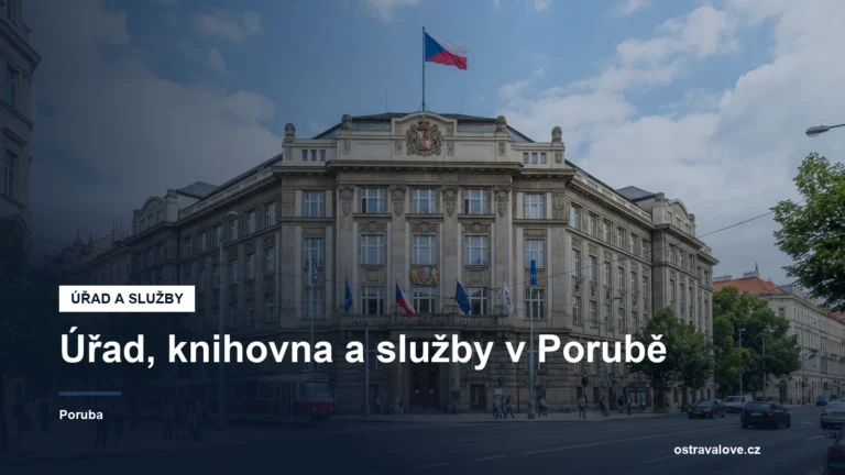 Budova úřadu městského obvodu Poruba