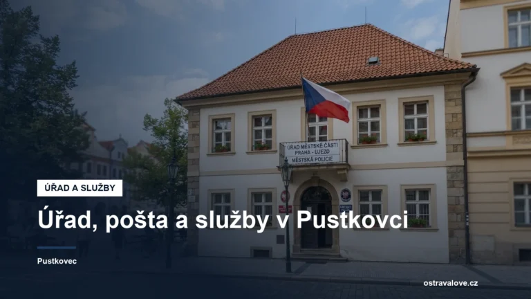 Budova úřadu městského obvodu Pustkovec