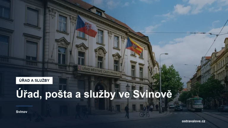 Budova úřadu městského obvodu Svinov na Bílovecké ulici