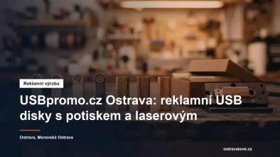 Reklamní USB flash disky s potiskem a gravírováním v Ostravě