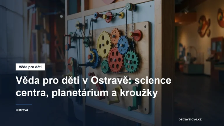 Interaktivní exponát v science centru na hraní