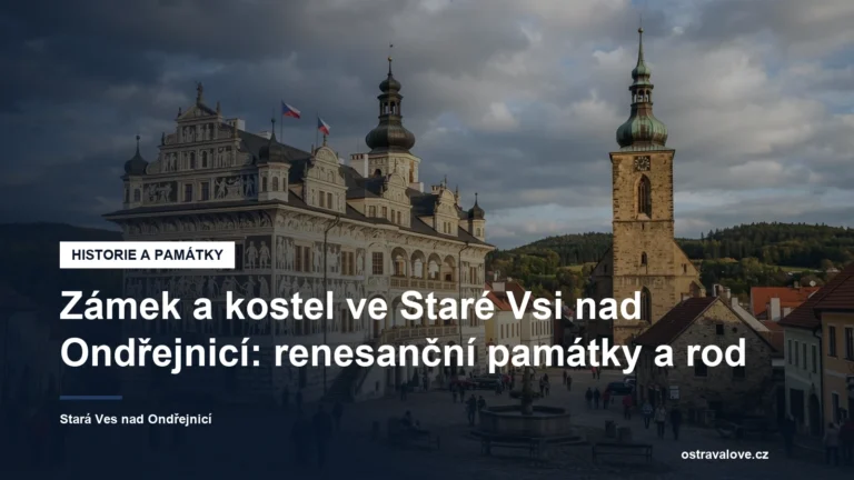 Renesanční zámek se sgrafity ve Staré Vsi nad Ondřejnicí