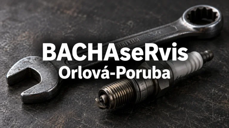 Montážní klíč a zapalovací svíčka – BACHAseRvis, Orlová-Poruba