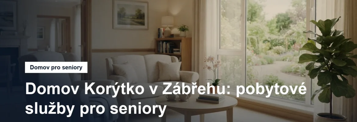Prosvětlená společenská místnost pobytového zařízení s křesly a oknem do zahrady