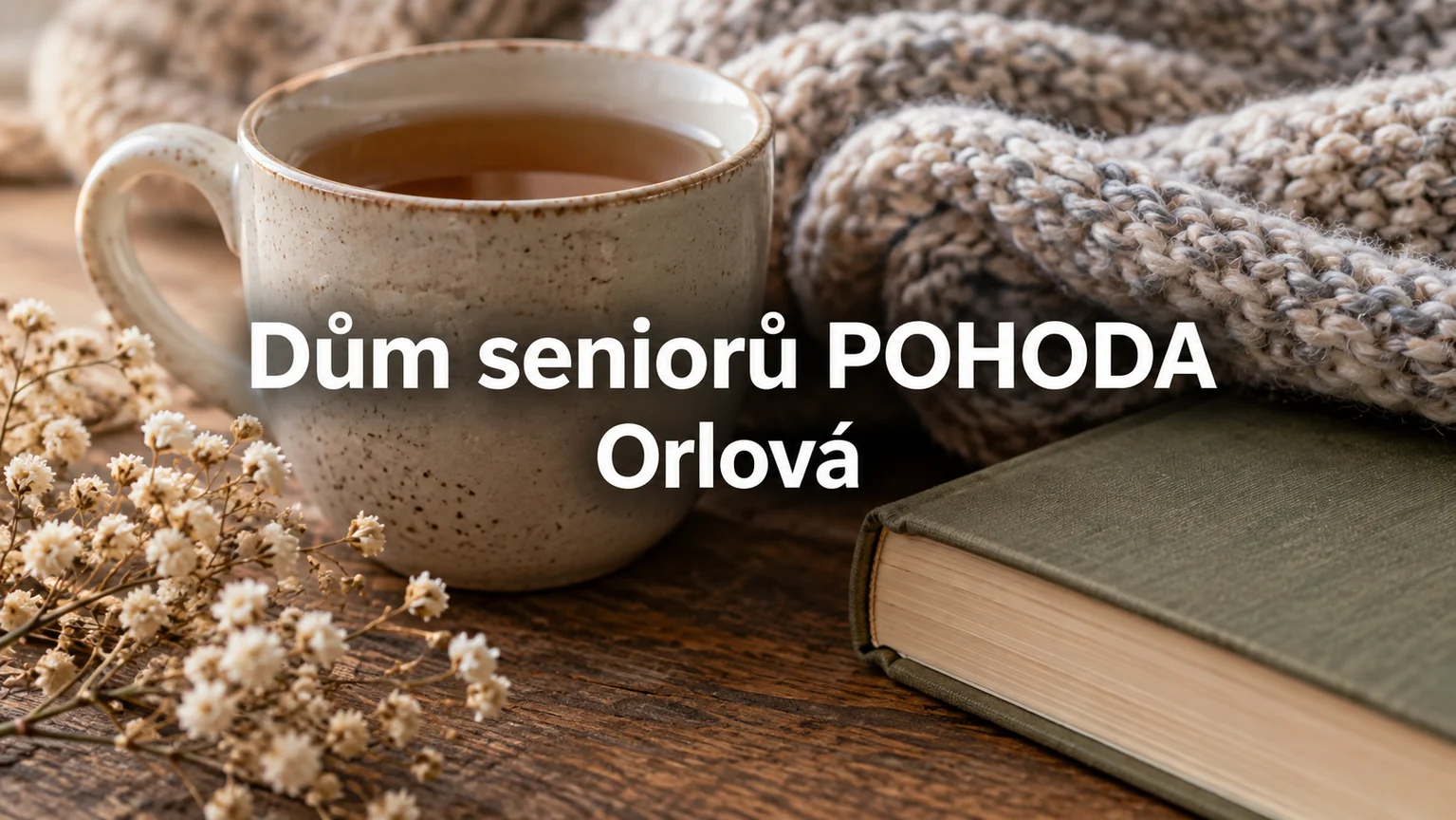 Šálek, deka a kniha – Dům seniorů POHODA, Orlová