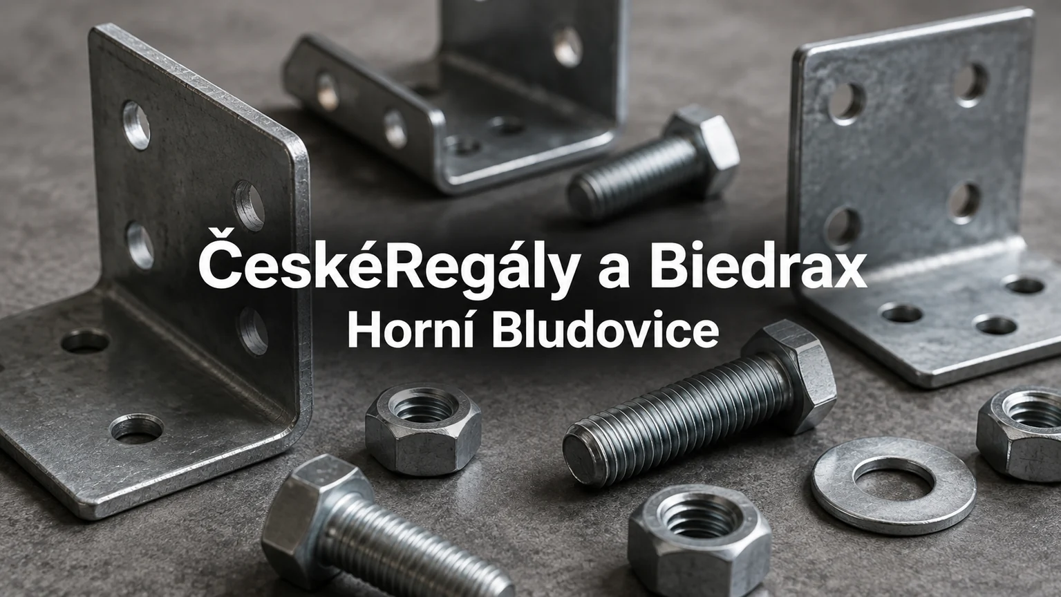 Ocelové profily, šrouby a matice – ČeskéRegály a Biedrax, Horní Bludovice